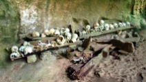 Burial site in Tampangallo