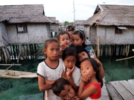 Bajau (sea gypsies) village, Togean Islands, Sulawesi